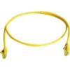 TELEGÄRTNER L00000A0295 cavo patch Cat6 U/UTP giallo 1 m