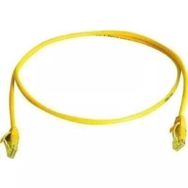TELEGÄRTNER L00000A0295 cavo patch Cat6 U/UTP giallo 1 m