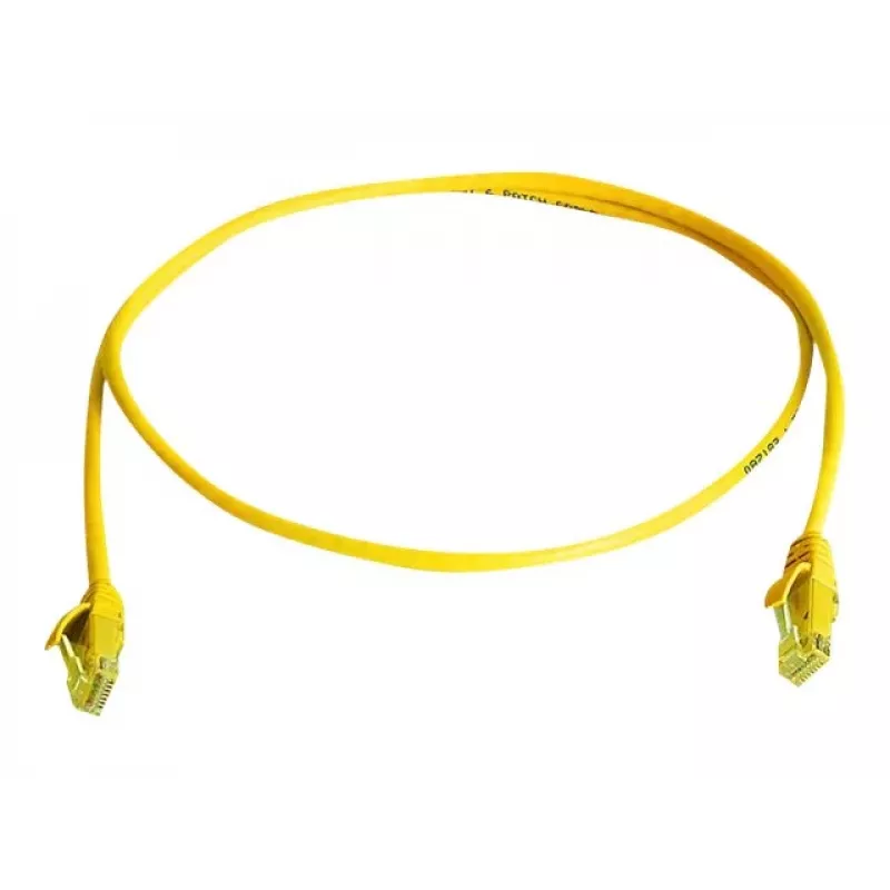 TELEGÄRTNER L00000A0295 cavo patch Cat6 U/UTP giallo 1 m