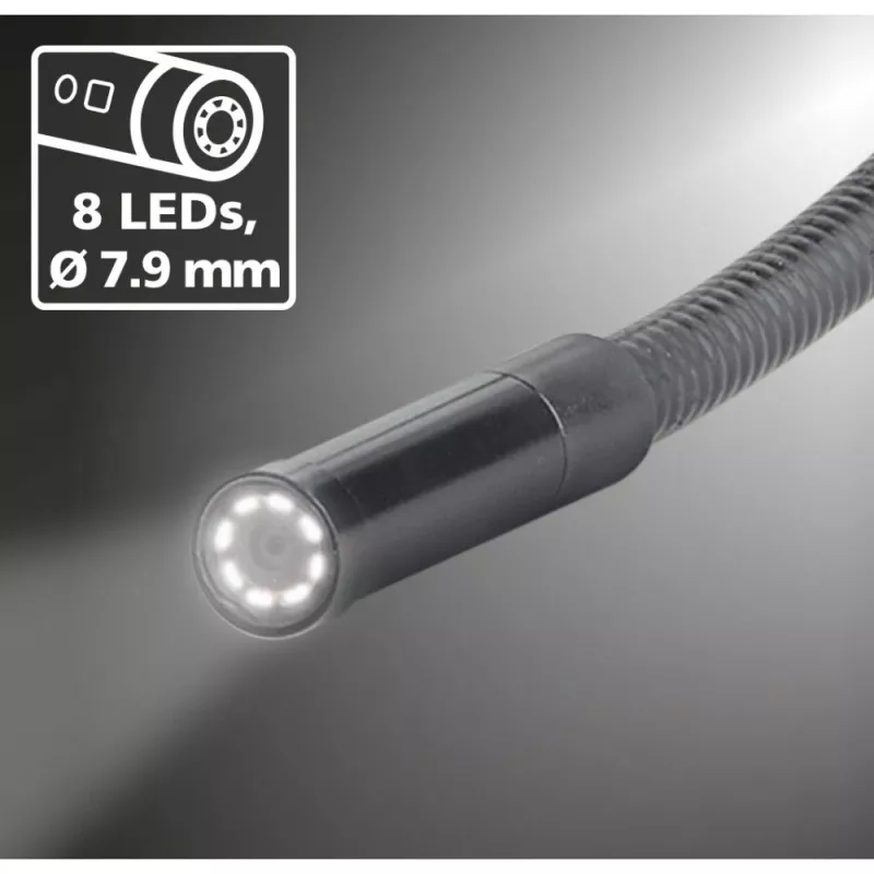 Laserliner 082.282A sonda per telecamera di ispezione con diametro 6 mm e lunghezza 1,5 m