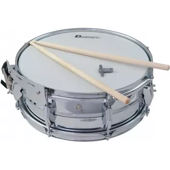 DIMAVERY SD-200 marching snare drum 13x5, bianco 26015213