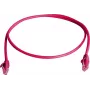 TELEGÄRTNER 100008898 cavo patch CAT 6 RJ45, 7,5 m, rosso, LSZH, U/UTP, ignifugo