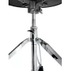 DIMAVERY DT-80 drum throne, sedile rotondo, regolabile in altezza 480-600 mm, treppiede a doppio rinforzo, nero 26031100