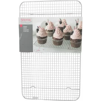 Städter Griglia rettangolare per dolci 42,5 x 29,5 x 2,5 cm acciaio cromato 464261