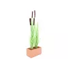 EUROPALMS canna di palude artificiale con spighe, verde chiaro, 152cm 82505855