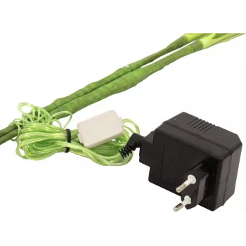 EUROPALMS aronstab, set da 3 con LED, bianco, 85cm (83330302)
