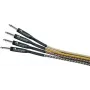 DIMAVERY cavo per strumenti 3m nero/argento connettori jack TS nichelati 26300051