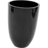 Europalms LEICHTSIN CUP-69 vaso per piante, nero, lucido (83011819)