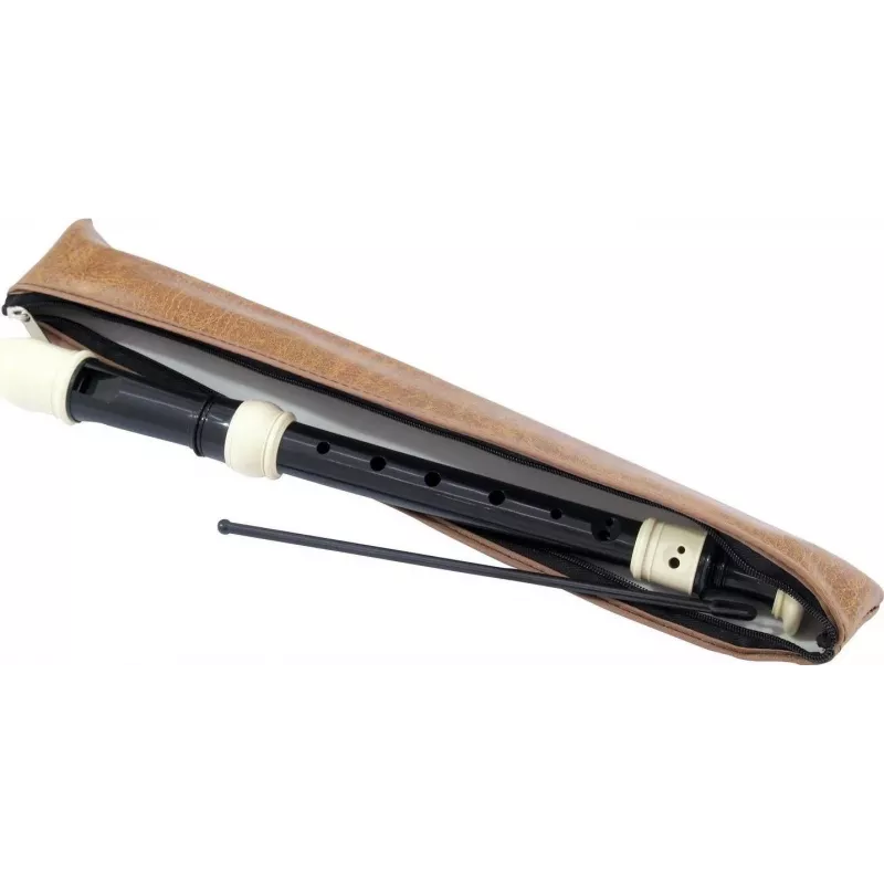DIMAVERY flauto dolce, diteggiatura tedesca, soprano in Do, marrone 26500415