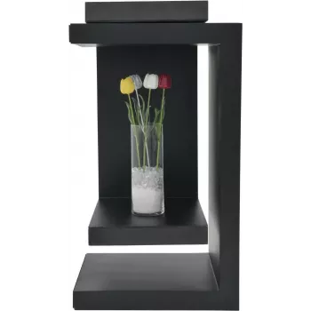 EUROPALMS Crystal Tulip fiore artificiale, bianco, 61 cm, confezione da 12 (82600204)