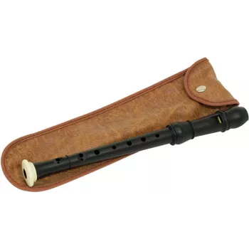 DIMAVERY flauto dolce Piccolo, plastica, nero 26500400