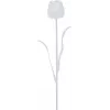 EUROPALMS tulipano cristallo fiore artificiale, trasparente, 61 cm, confezione da 12 82600206