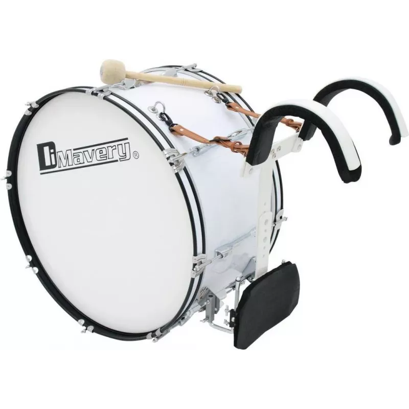 DIMAVERY MB-424 grancassa da marcia 24x12 bianco 26010361