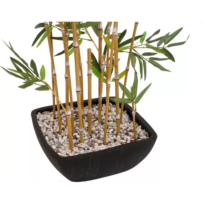 EUROPALMS bambù artificiale in ciotola decorativa, 150 cm 82509262