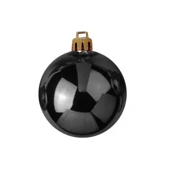 EUROPALMS sfera decorativa 7 cm, nero, confezione da 6 (83501253)