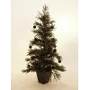 EUROPALMS sfera decorativa 7 cm, nero, confezione da 6 (83501253)