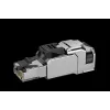 TELEGÄRTNER 100040203 modulo keystone RJ45 Cat.6A schermato IDC senza utensili