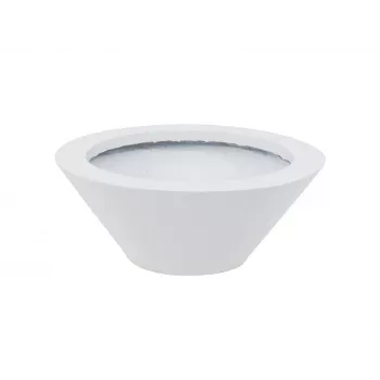 EUROPALMS Leichtsinn Bowl-15 ciotola decorativa, bianco, lucido 83011822