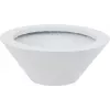 EUROPALMS Leichtsinn Bowl-15 ciotola decorativa, bianco, lucido 83011822