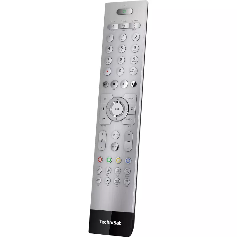 TechniSat TechniControl II ALU argento telecomando universale (FB Code TV) 0002/3859