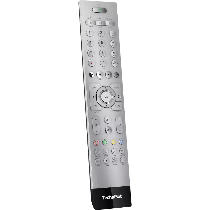 TechniSat TechniControl II ALU argento telecomando universale (FB Code TV) 0002/3859
