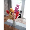 EUROPALMS ramo artificiale di Cymbidium, crema-rosa, 90cm 82530311