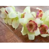 EUROPALMS ramo artificiale di orchidea Cymbidium, verde, 90cm 82530313
