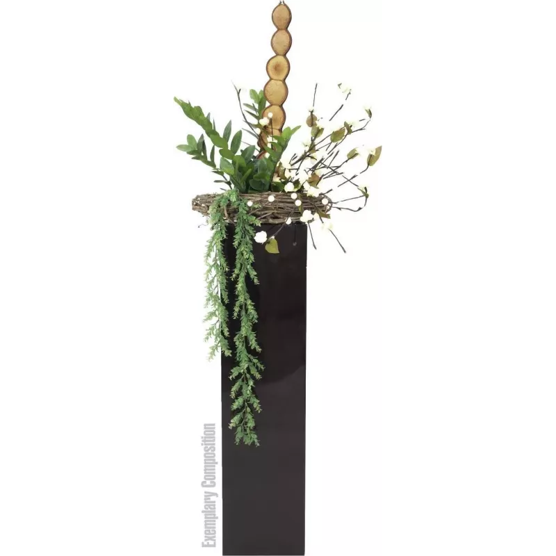 EUROPALMS Zamifolia pianta ZZ artificiale, 70 cm, vaso nero 82600153