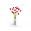 EUROPALMS Kristalltulpe tulipano artificiale, rosso, 61cm, confezione da 12 82600205