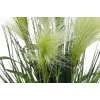 EUROPALMS erba piuma pianta artificiale, bianco, 60cm 82505864