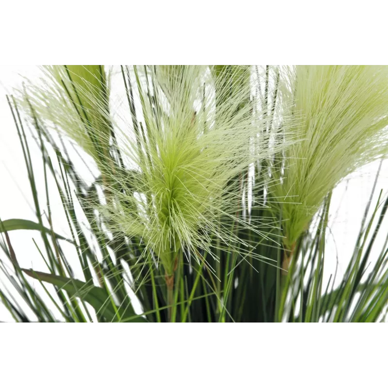EUROPALMS erba piuma pianta artificiale, bianco, 60cm 82505864