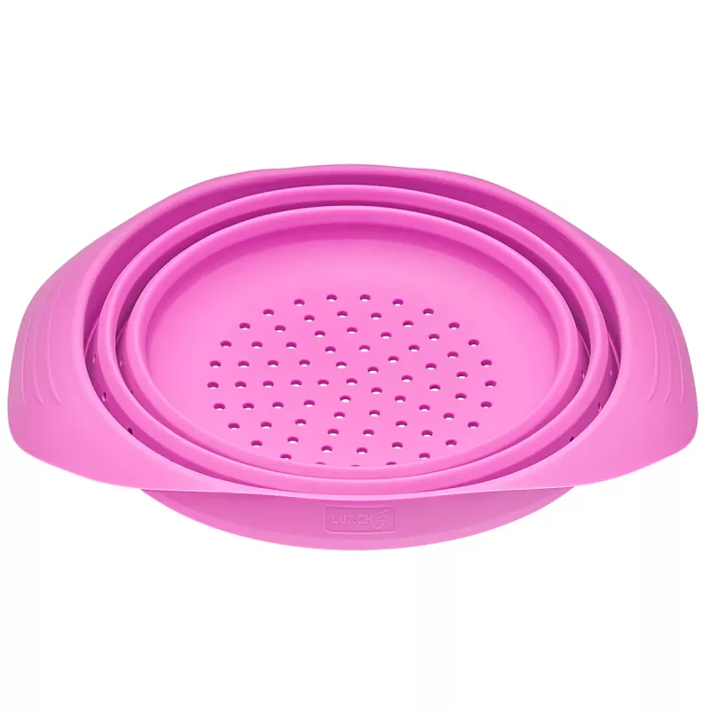 LURCH colino pieghevole Traube 24 cm silicone con base in PP 210286