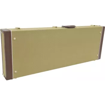 Dimavery custodia in legno per chitarre elettriche, tweed 26341036