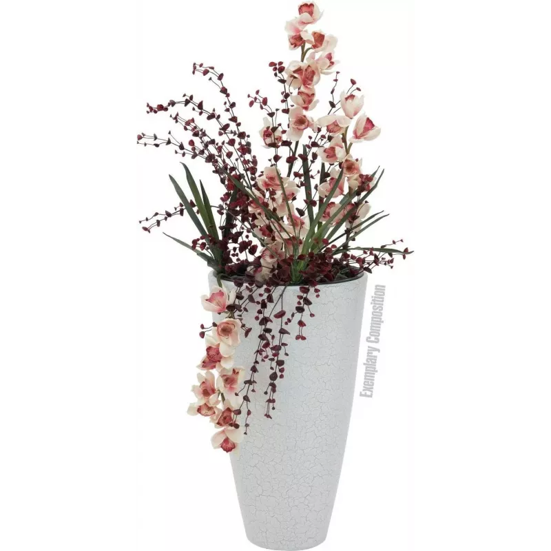 EUROPALMS Foglia di orchidea artificiale (EVA), verde, 45 cm 82530574