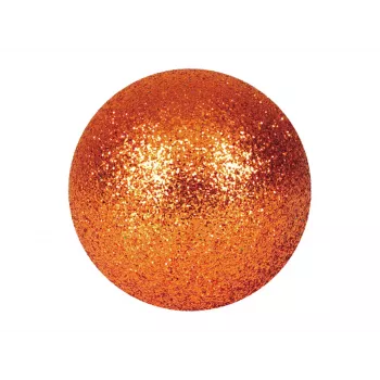 EUROPALMS Sfera decorativa 3,5 cm, rame, glitter, 48 pezzi (8350129K)