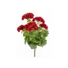 EUROPALMS Geranio artificiale, rosso scuro, 42 cm 82600112