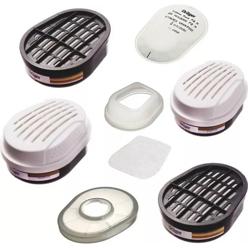 Dräger X-plore Pure P2 R filtro antiparticolato a baionetta (confezione da 2) 6738353