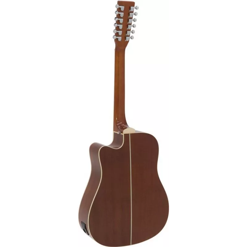 DIMAVERY DR-612 chitarra acustica western a 12 corde, naturale 26231281