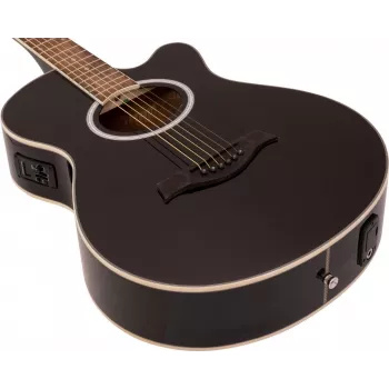 DIMAVERY AW-400 chitarra western, nero 26235089