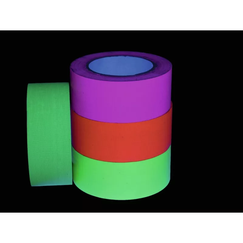 ACCESSORIO nastro gaffa 50mm x 25m arancione neon UV-attivo 30005474