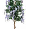 EUROPALMS albero di maggiociondolo artificiale (Laburnum), viola, 150cm 82507135