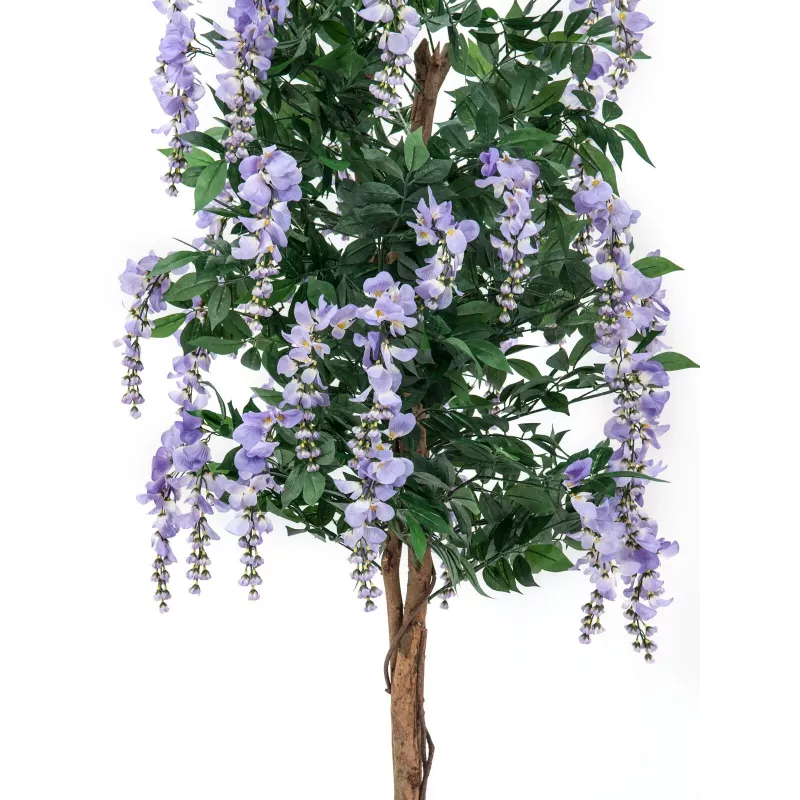 EUROPALMS albero di maggiociondolo artificiale (Laburnum), viola, 150cm 82507135
