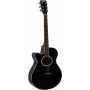 DIMAVERY AW-400 chitarra acustica dreadnought per mancini, nero 26235090