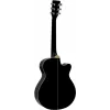 DIMAVERY AW-400 chitarra acustica dreadnought per mancini, nero 26235090