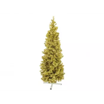 EUROPALMS FUTURA albero di Natale artificiale, oro metallizzato, 210 cm 83500555