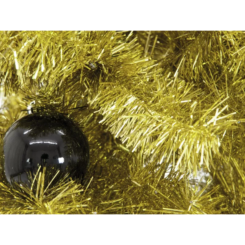 EUROPALMS FUTURA albero di Natale artificiale, oro metallizzato, 210 cm 83500555