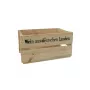 EUROPALMS cassetta portavino in legno naturale 500x400x300 mm 83502364