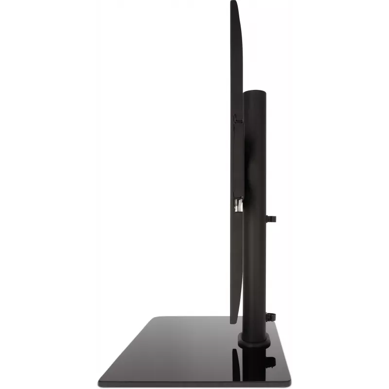 TechniSat TSAT supporto da tavolo universale per TV con base in vetro per televisori 32-55 pollici (2021/2787)