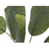 EUROPALMS pianta di banano artificiale, 100cm, foglie verdi, vaso nero 82509503