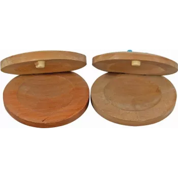 Dimavery castagnette da dita, legno, 1 paio (26055502)